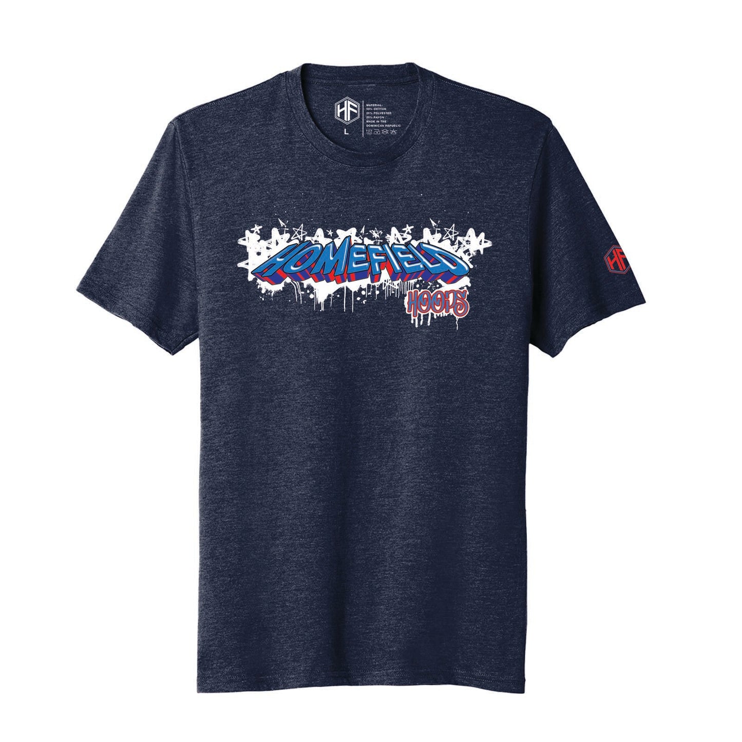 Homefield Hoops Graffiti Basketball Tee