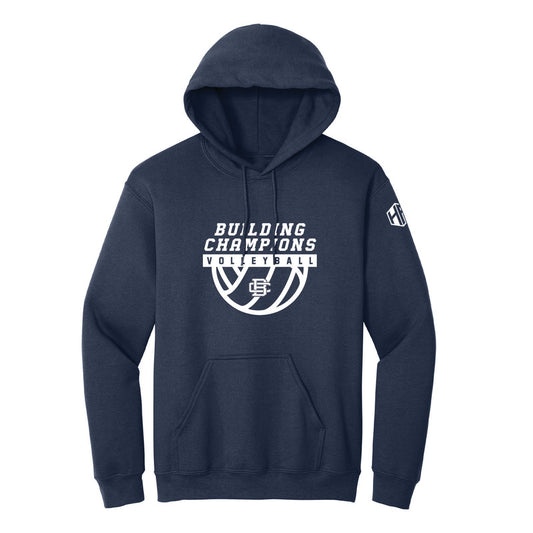 Building Champions Volleyball Hoodie